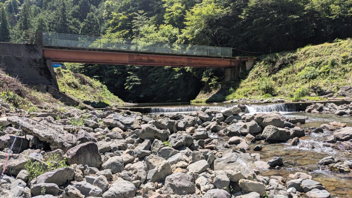 大股養魚場方面の支流の画像